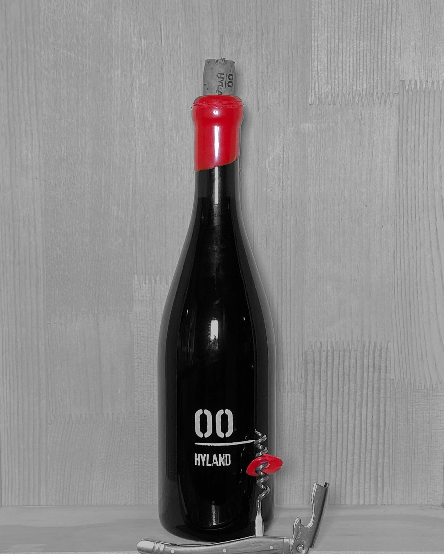 Finally opening up a bottle from @00wines This is the 2017 Hyland Pinot. It is very lig…