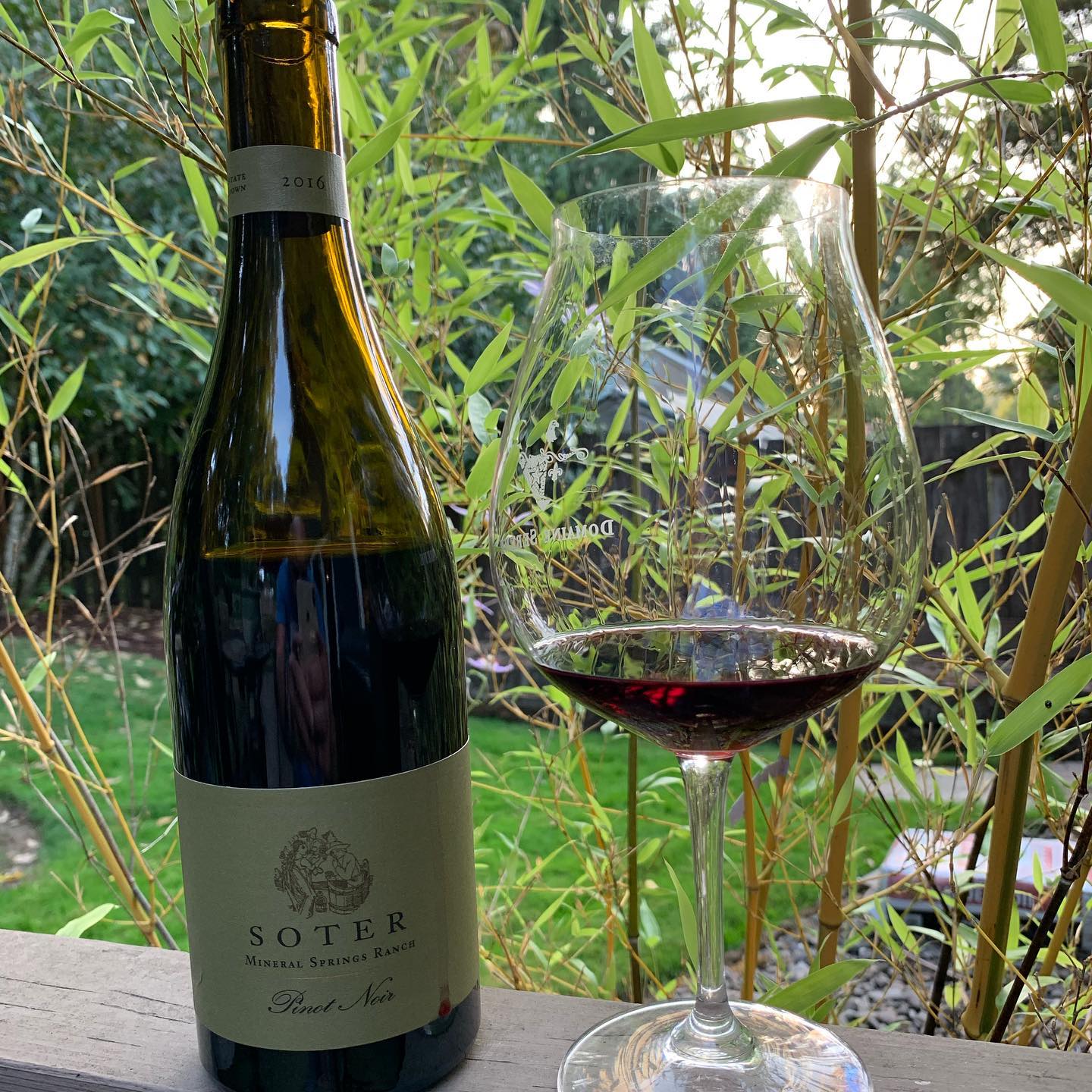 It's a great night to open a bottle of @soterwines 🍷