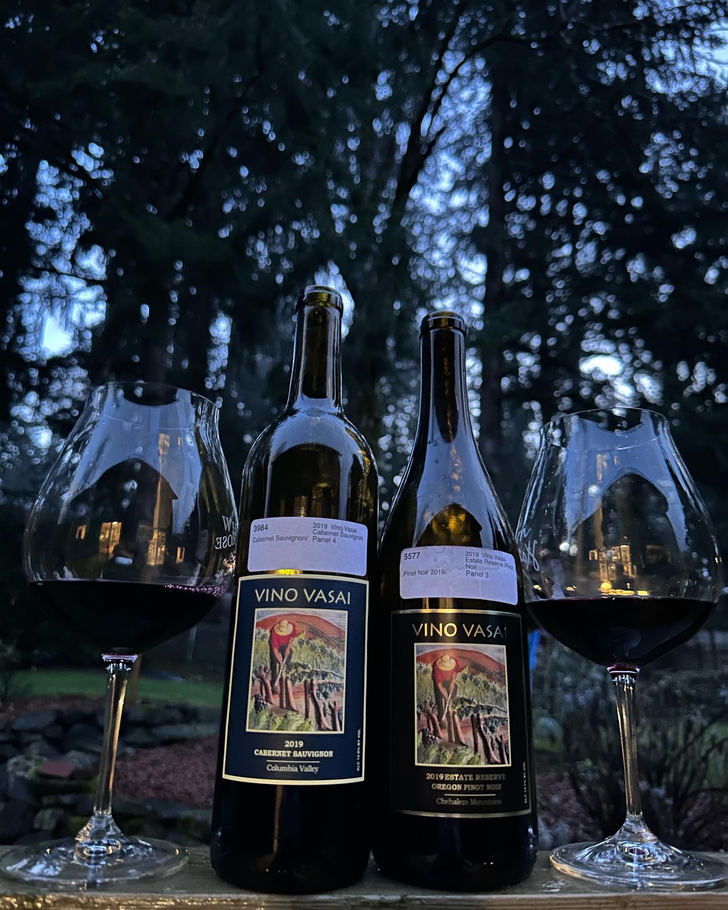 A perk of being a judge for a wine competition is taking home a few bottles of open win…