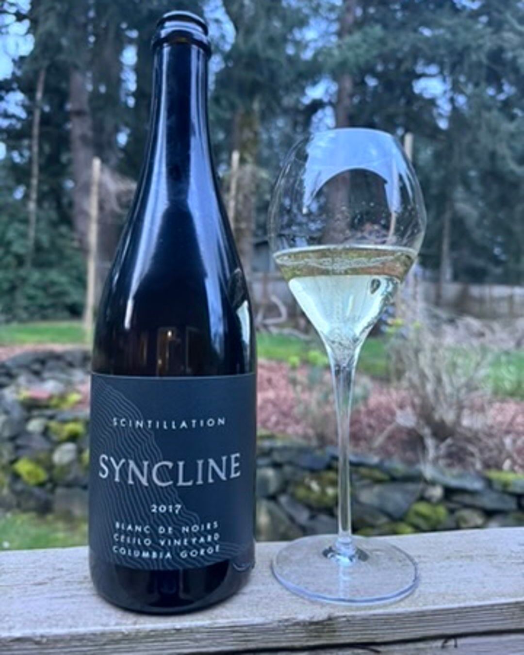 The weather seemed to be in perfect harmony with my plan to uncork a delightful Sparkli…