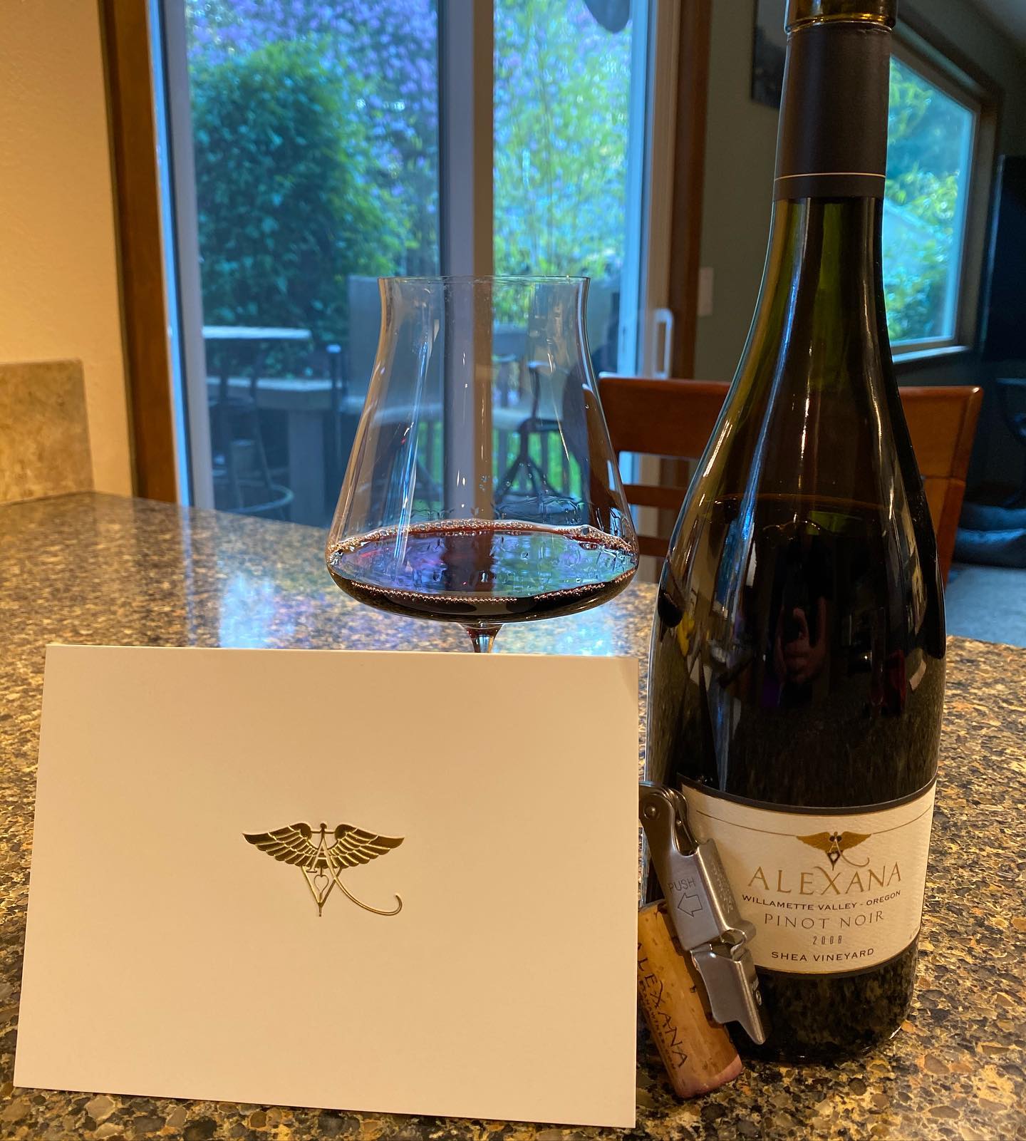 It took me weeks to open up my shipment from @alexanawinery and I have to admit I feel …