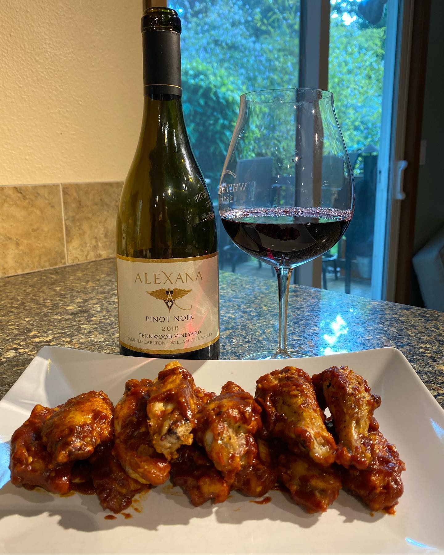 I know this 2018 Fennwood from @alexanawinery is young but wow I have never had a Pinot…