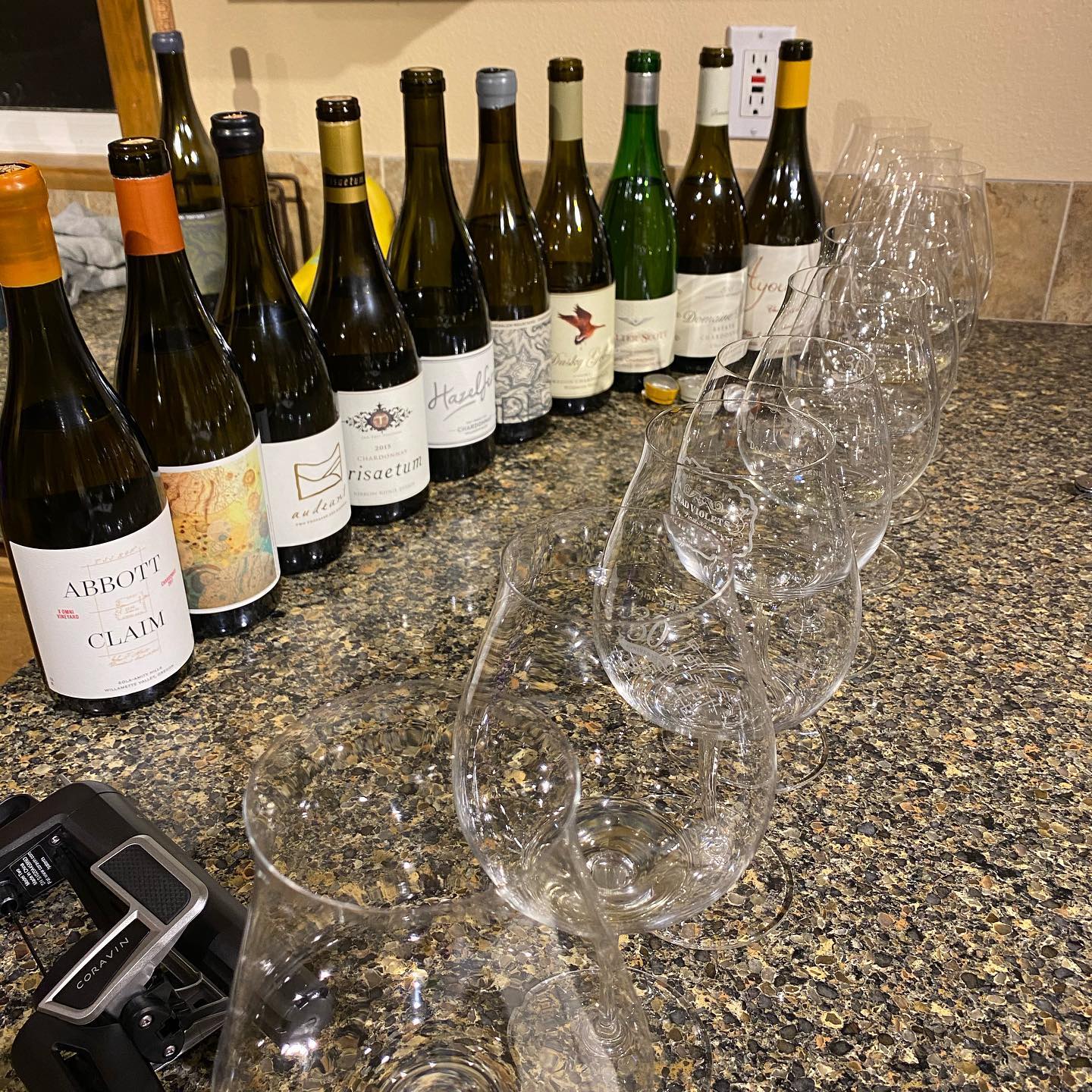 Wine Wednesday was all about tasting 10 Oregon Chards side by side. It’s amazing to exp…