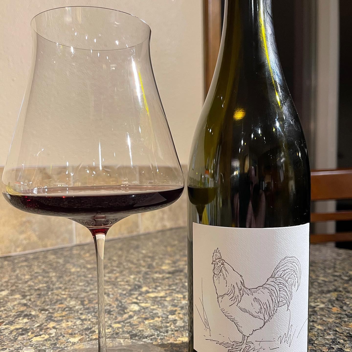 A week later, I opened up the bottle, 2018 Big Table Farm Sunnyside Vineyard, I got fro…