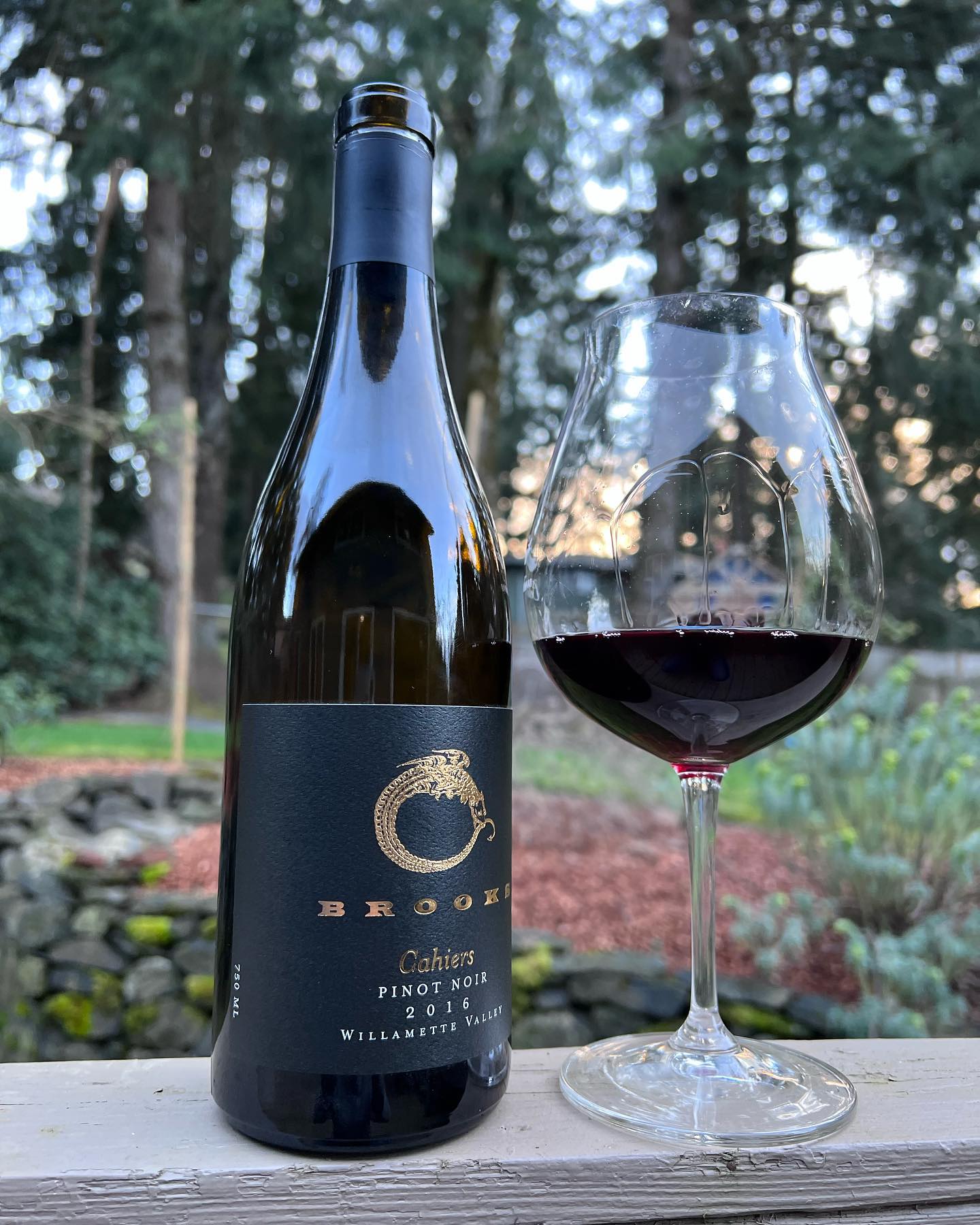 Over the weekend, I couldn’t help myself and opened a bottle I promised myself to hold …