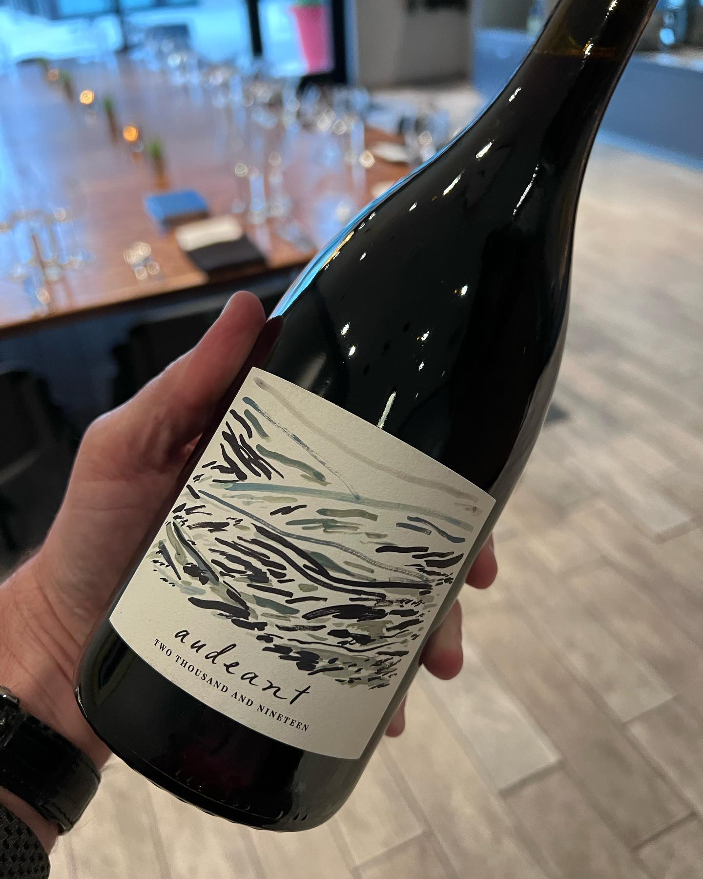 The third wine from Friday night’s dinner was the Luminous Hills Pinot from Audeant. I …