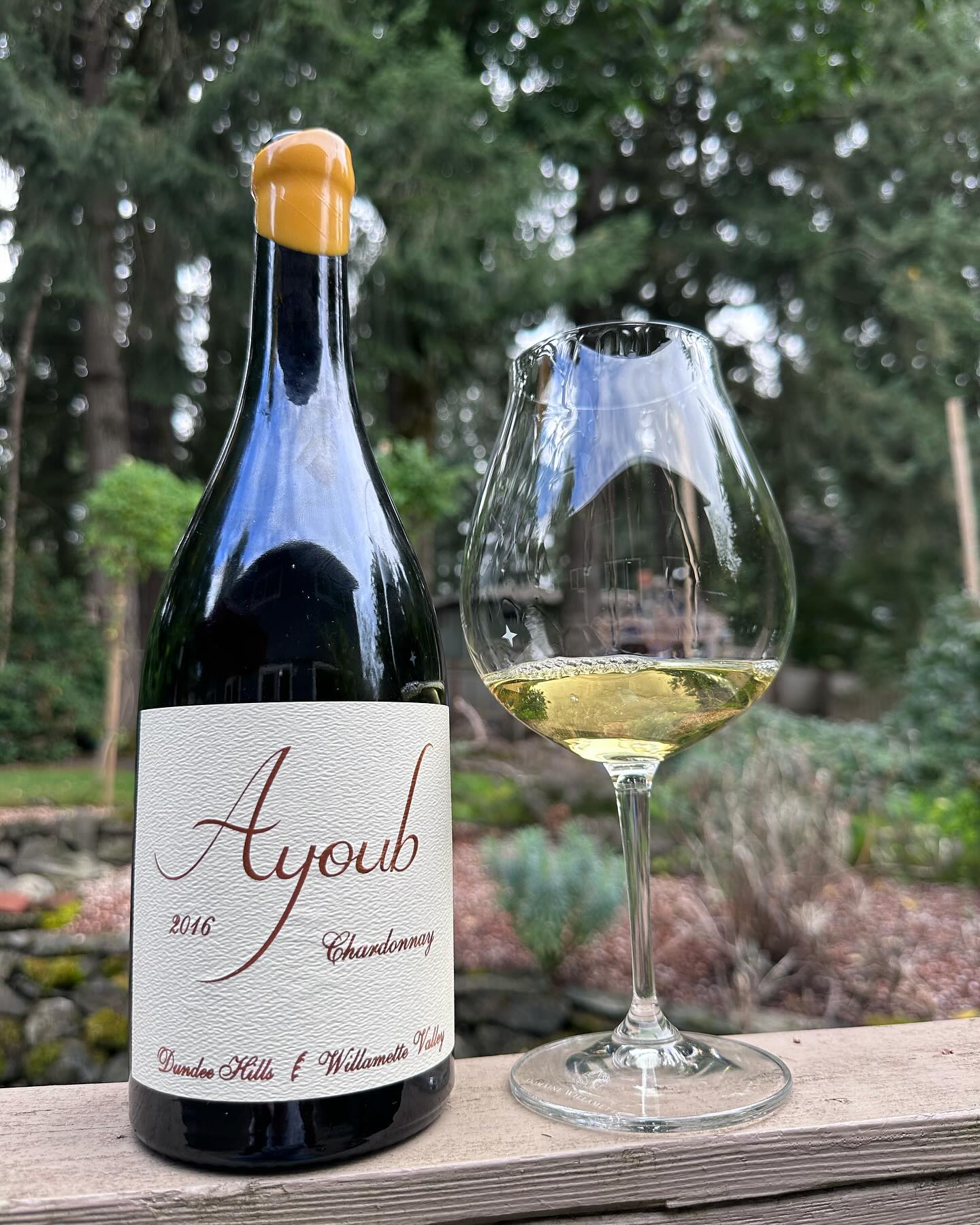 Here we are, the last blind Oregon Chardonnay I had with Andy Joly from @caperscafepdx.…