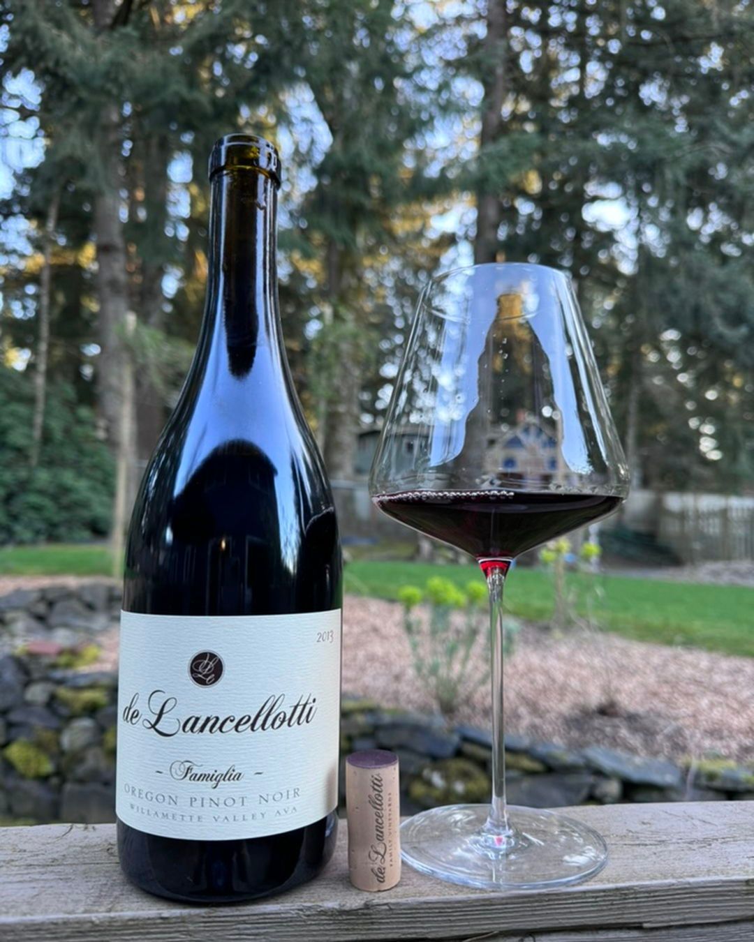 Pulling out the 2012 Brooks Pinot as the blind wine for Paul was such a nice little tre…